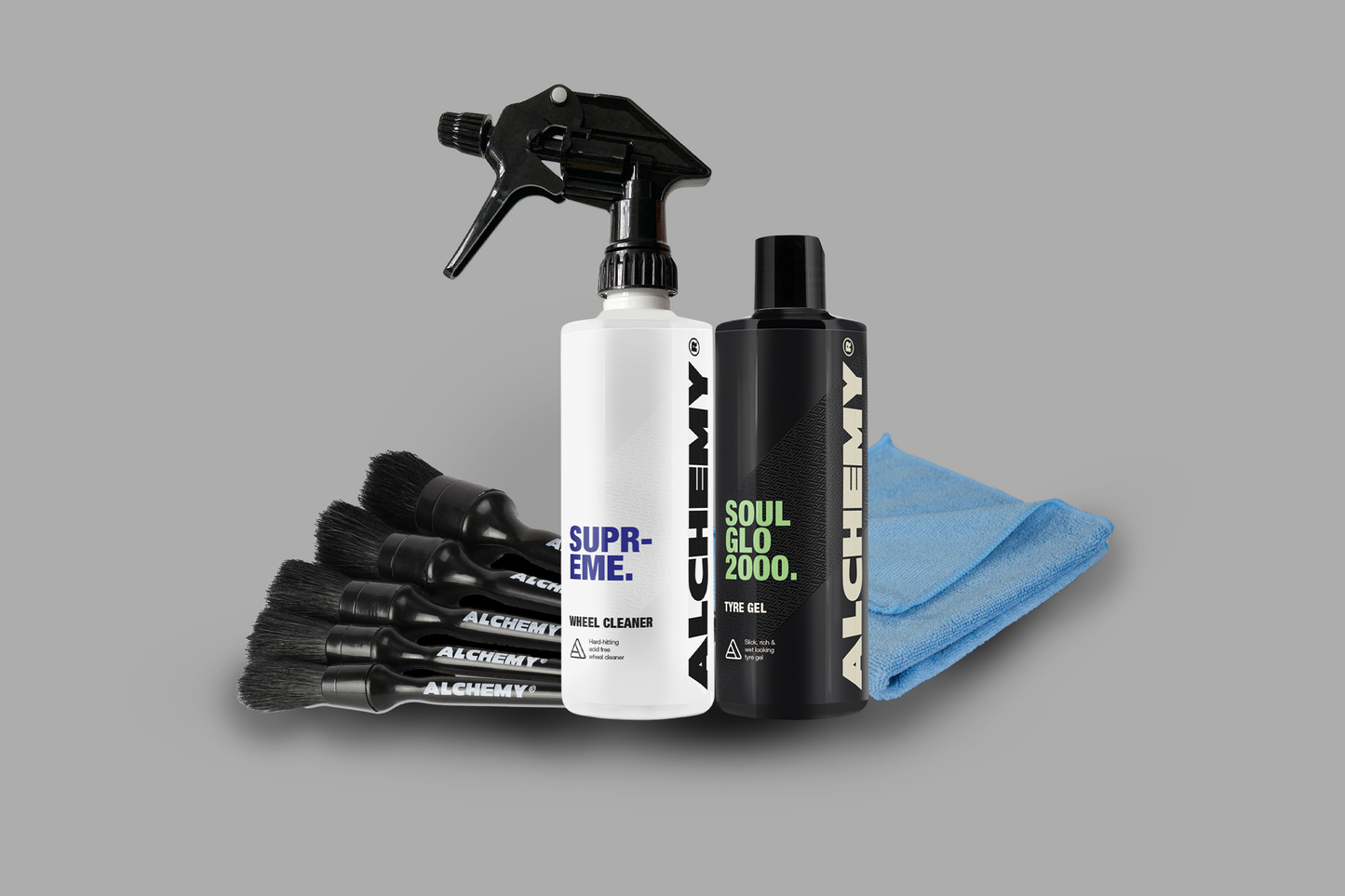 Alchemy Car Wheel Cleaning Kit