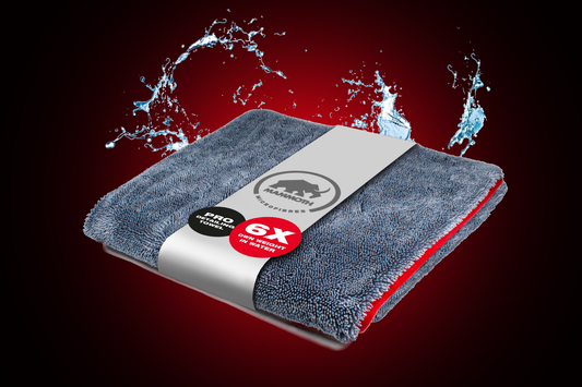 Mammoth Microfibre - Triple Twist 620 GSM Drying Towel, 70cm x 90cm