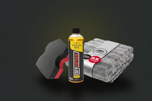 Rinseless Wash Kit - Car Wash Starter Kit (Without Wash Bucket)