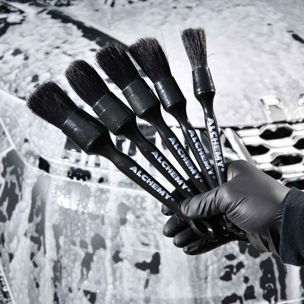 Alchemy Car Detailing Brush Set - WeDoDetail