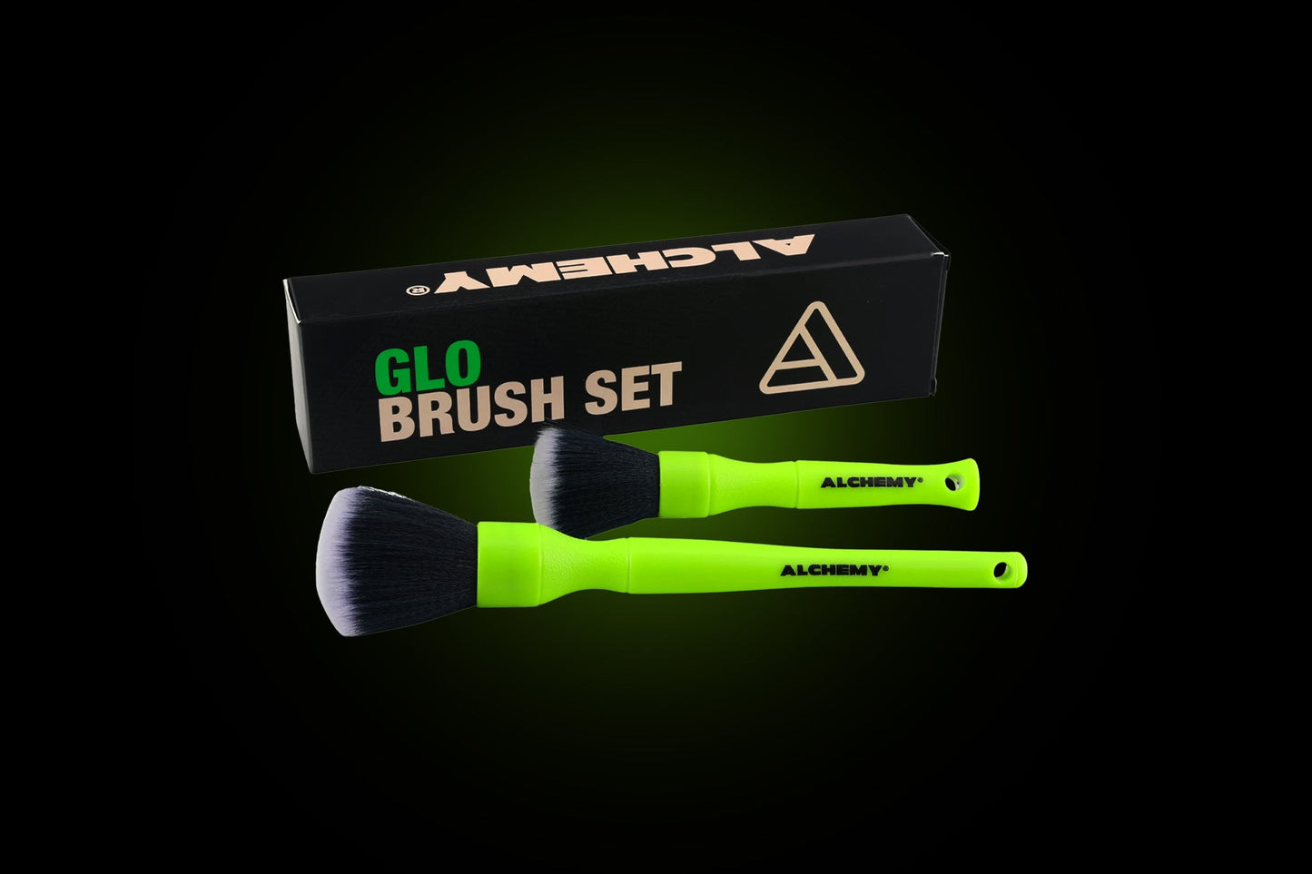 Alchemy GLO Car Detailing Brush Set - WeDoDetail