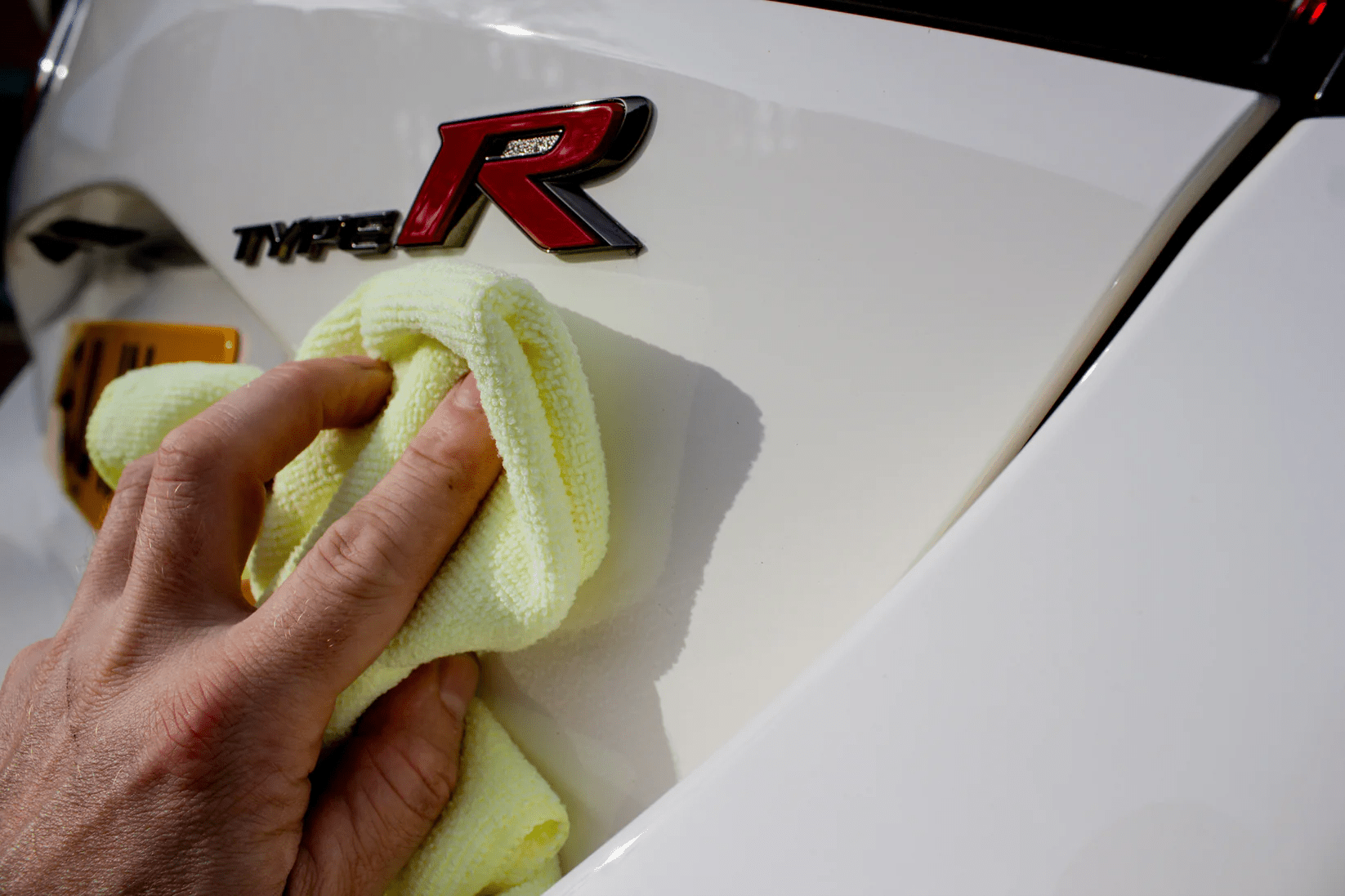 All Rounder Yellow Microfibre Towel, 40cm x 40cm - WeDoDetail