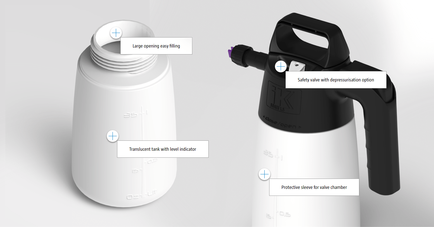 IK FOAM 1.5 Professional Sprayer - WeDoDetail